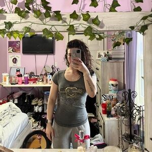 Guess Charcoal Short Sleeve Tee